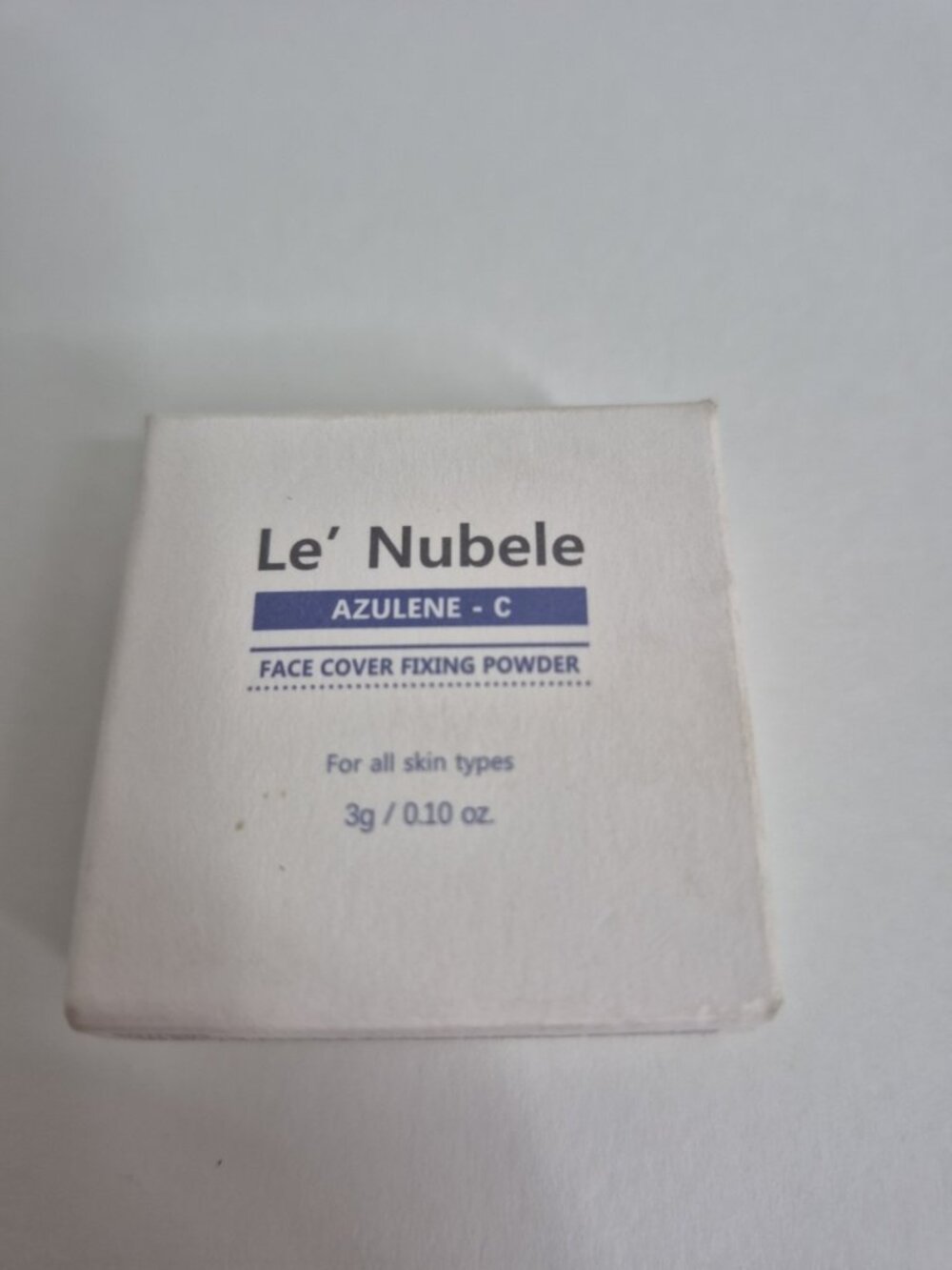 Le' Nubele Azulene-C Face Cover Fixing Powder 3 G 10/22/28